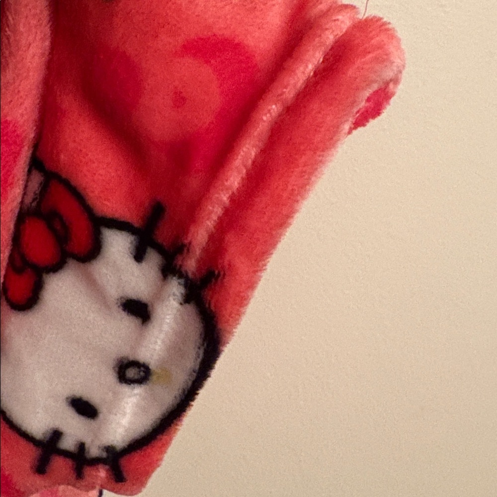 Hello Kitty Coral Pajama Pants - Picture 3 of 3